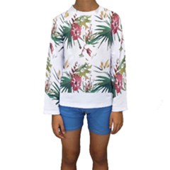 Tropical T- Shirt Tropical Charming Hissing T- Shirt Kids  Long Sleeve Swimwear by maxcute