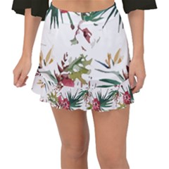 Tropical T- Shirt Tropical Charming Hissing T- Shirt Fishtail Mini Chiffon Skirt by maxcute