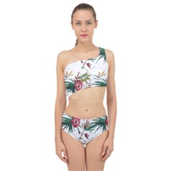 Tropical T- Shirt Tropical Charming Hissing T- Shirt Spliced Up Two Piece Swimsuit by maxcute