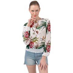 Tropical T- Shirt Tropical Charming Hissing T- Shirt Banded Bottom Chiffon Top by maxcute