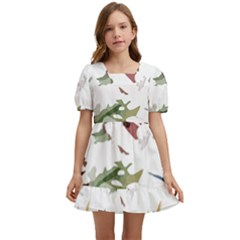 Tropical T- Shirt Tropical Charming Hissing T- Shirt Kids  Short Sleeve Dolly Dress by maxcute