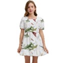 Tropical T- Shirt Tropical Charming Hissing T- Shirt Kids  Short Sleeve Dolly Dress View1