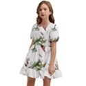 Tropical T- Shirt Tropical Charming Hissing T- Shirt Kids  Short Sleeve Dolly Dress View2