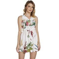 Tropical T- Shirt Tropical Charming Hissing T- Shirt Sleeveless High Waist Mini Dress by maxcute