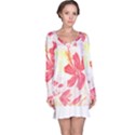 Tropical T- Shirt Tropical Creative Hawaiian T- Shirt Long Sleeve Nightdress View1