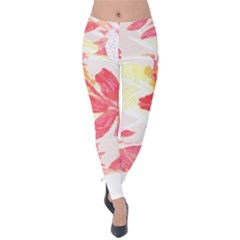 Tropical T- Shirt Tropical Creative Hawaiian T- Shirt Velvet Leggings by maxcute