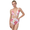 Tropical T- Shirt Tropical Creative Hawaiian T- Shirt Tied Up Two Piece Swimsuit View1