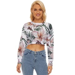 Tropical T- Shirt Tropical Delicate Bloom T- Shirt Lightweight Long Sleeve Sweatshirt by maxcute