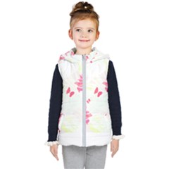 Tropical T- Shirt Tropical Elegant Flourish T- Shirt Kids  Hooded Puffer Vest by maxcute