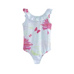 Tropical T- Shirt Tropical Elegant Flourish T- Shirt Kids  Frill Swimsuit by maxcute