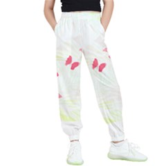 Tropical T- Shirt Tropical Elegant Flourish T- Shirt Kids  Elastic Waist Pants by maxcute