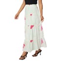 Tropical T- Shirt Tropical Elegant Flourish T- Shirt Tiered Ruffle Maxi Skirt View2