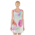 Tropical T- Shirt Tropical Fascinating Foliage T- Shirt V-Neck Sleeveless Dress View2