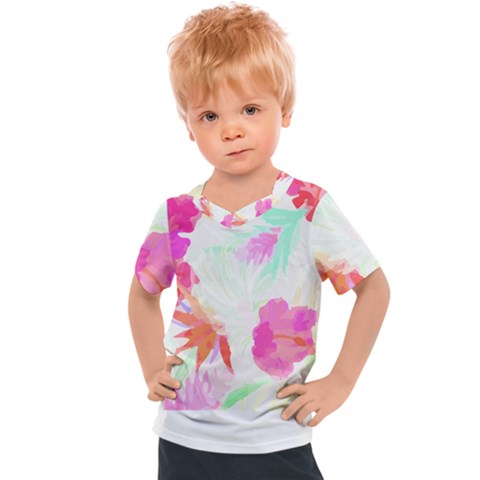 Tropical T- Shirt Tropical Fascinating Foliage T- Shirt Kids  Sports Tee by maxcute