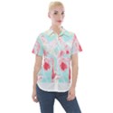 Tropical T- Shirt Tropical Fascinating Unfold T- Shirt Women s Short Sleeve Pocket Shirt View1