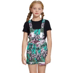 Tropical T- Shirt Tropical Fashion Aloha T- Shirt Kids  Short Overalls by maxcute