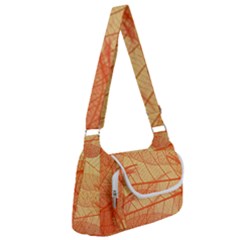 Orange Leaves Colorful Transparent Texture Of Natural Background Multipack Bag