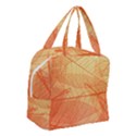 Orange Leaves Colorful Transparent Texture Of Natural Background Boxy Hand Bag View3