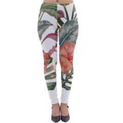 Tropical T- Shirt Tropical Fashion Florealense T- Shirt Lightweight Velour Leggings by maxcute