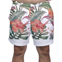 Tropical T- Shirt Tropical Fashion Florealense T- Shirt Men s Shorts