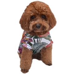 Tropical T- Shirt Tropical Fashion Florealense T- Shirt Dog T-shirt by maxcute