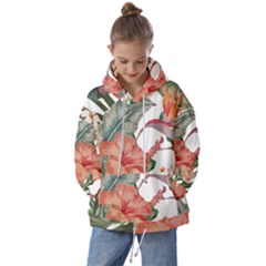 Tropical T- Shirt Tropical Fashion Florealense T- Shirt Kids  Oversized Hoodie by maxcute