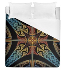 Abstract, Pattern Arabesque Design Tile Decoration Seamless Duvet Cover (queen Size)