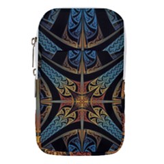 Abstract, Pattern Arabesque Design Tile Decoration Seamless Waist Pouch (large)