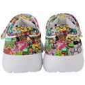 Assorted Cartoon Characters Doodle  Style Heroes Kids  Velcro Strap Shoes View4