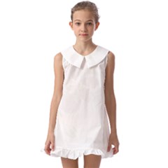 Tropical T- Shirt Tropical Fashion Orchid T- Shirt Kids  Pilgrim Collar Ruffle Hem Dress by maxcute