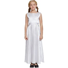 Tropical T- Shirt Tropical Fashion Orchid T- Shirt Kids  Satin Sleeveless Maxi Dress by maxcute