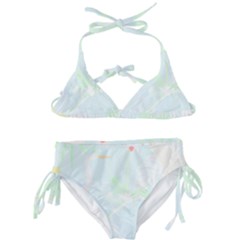 Tropical T- Shirt Tropical Garden Flower Bean T- Shirt Kids  Classic Bikini Set by maxcute