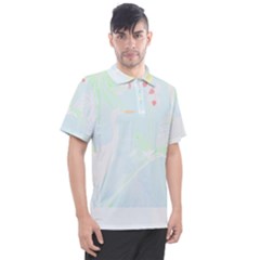 Tropical T- Shirt Tropical Garden Flower Bean T- Shirt Men s Polo Tee by maxcute