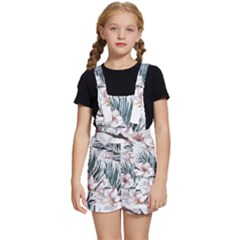 Tropical T- Shirt Tropical Garden Sheet T- Shirt Kids  Short Overalls by maxcute