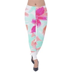 Tropical T- Shirt Tropical Gorgeous Floristic T- Shirt Velvet Leggings by maxcute