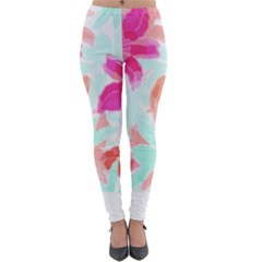 Tropical T- Shirt Tropical Gorgeous Floristic T- Shirt Lightweight Velour Leggings by maxcute