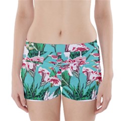 Tropical T- Shirt Tropical Gorgeous Oppositiflor T- Shirt Boyleg Bikini Wrap Bottoms by maxcute