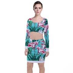 Tropical T- Shirt Tropical Gorgeous Oppositiflor T- Shirt Top And Skirt Sets by maxcute