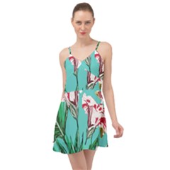 Tropical T- Shirt Tropical Gorgeous Oppositiflor T- Shirt Summer Time Chiffon Dress by maxcute