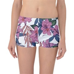 Tropical T- Shirt Tropical Gorgeous Palmatifloro T- Shirt Reversible Boyleg Bikini Bottoms by maxcute