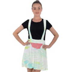 Tropical T- Shirt Tropical Gorgeous Tubifloras T- Shirt Velvet Suspender Skater Skirt by maxcute