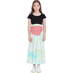 Tropical T- Shirt Tropical Gorgeous Tubifloras T- Shirt Kids  Flared Maxi Skirt by maxcute