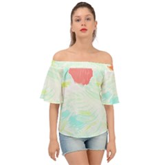 Tropical T- Shirt Tropical Gorgeous Tubifloras T- Shirt Off Shoulder Short Sleeve Top by maxcute