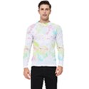 Tropical T- Shirt Tropical Graceful Blossoming T- Shirt Men s Long Sleeve Rash Guard View1