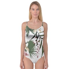 Tropical T- Shirt Tropical Graceful Cauliflory T- Shirt Camisole Leotard  by maxcute