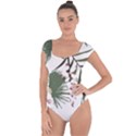 Tropical T- Shirt Tropical Graceful Cauliflory T- Shirt Short Sleeve Leotard  View1