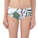 Tropical T- Shirt Tropical Graceful Cauliflory T- Shirt Mid-Waist Bikini Bottoms View1