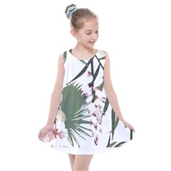 Tropical T- Shirt Tropical Graceful Cauliflory T- Shirt Kids  Summer Dress by maxcute