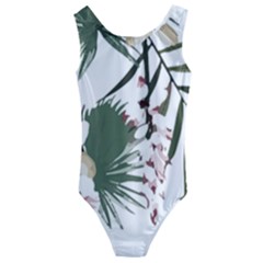 Tropical T- Shirt Tropical Graceful Cauliflory T- Shirt Kids  Cut-out Back One Piece Swimsuit by maxcute