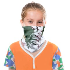 Tropical T- Shirt Tropical Graceful Cauliflory T- Shirt Face Covering Bandana (kids) by maxcute